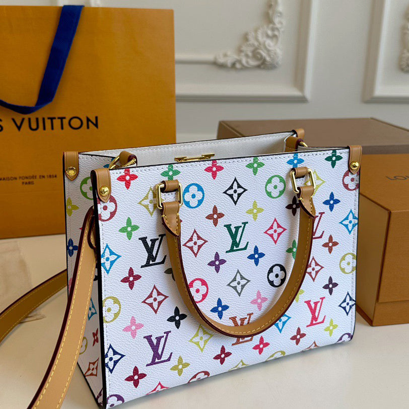 V white fashion print LOCK & GO bag 0724061306