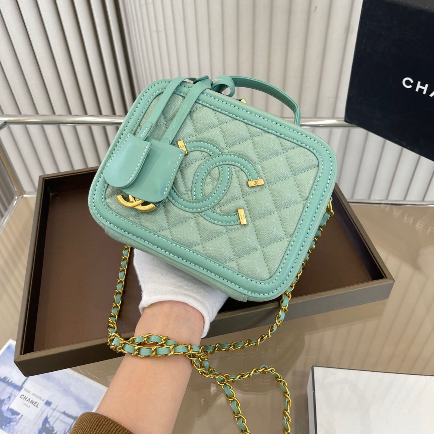 Five-color Small and Cute Cosmetic Bag WLFBG23021724