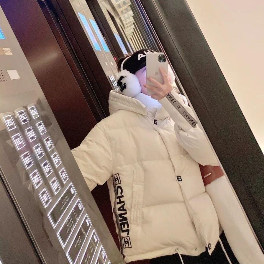 Trendy Printed Logo Down Jacket 08231212SY01