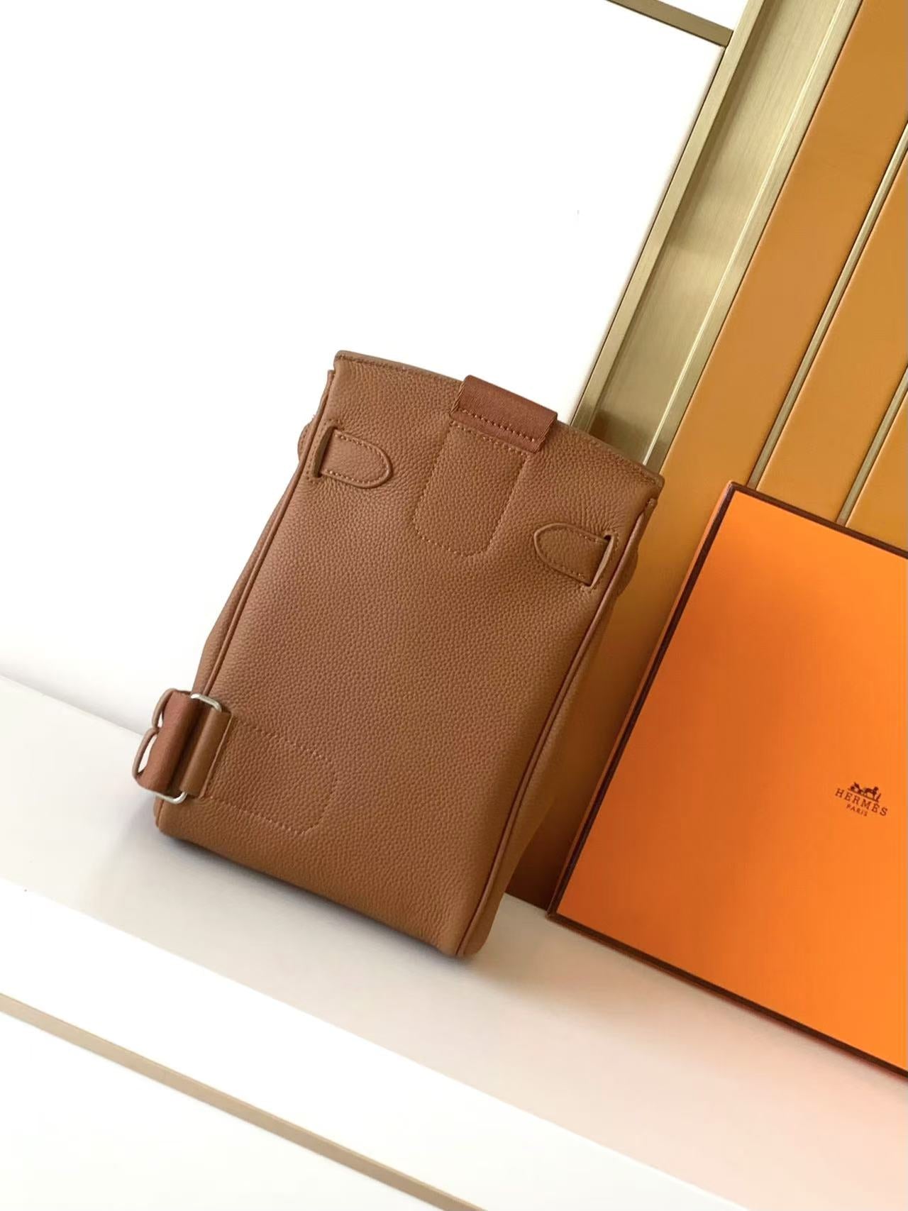 HMS fashion leather chest bag 0725052702