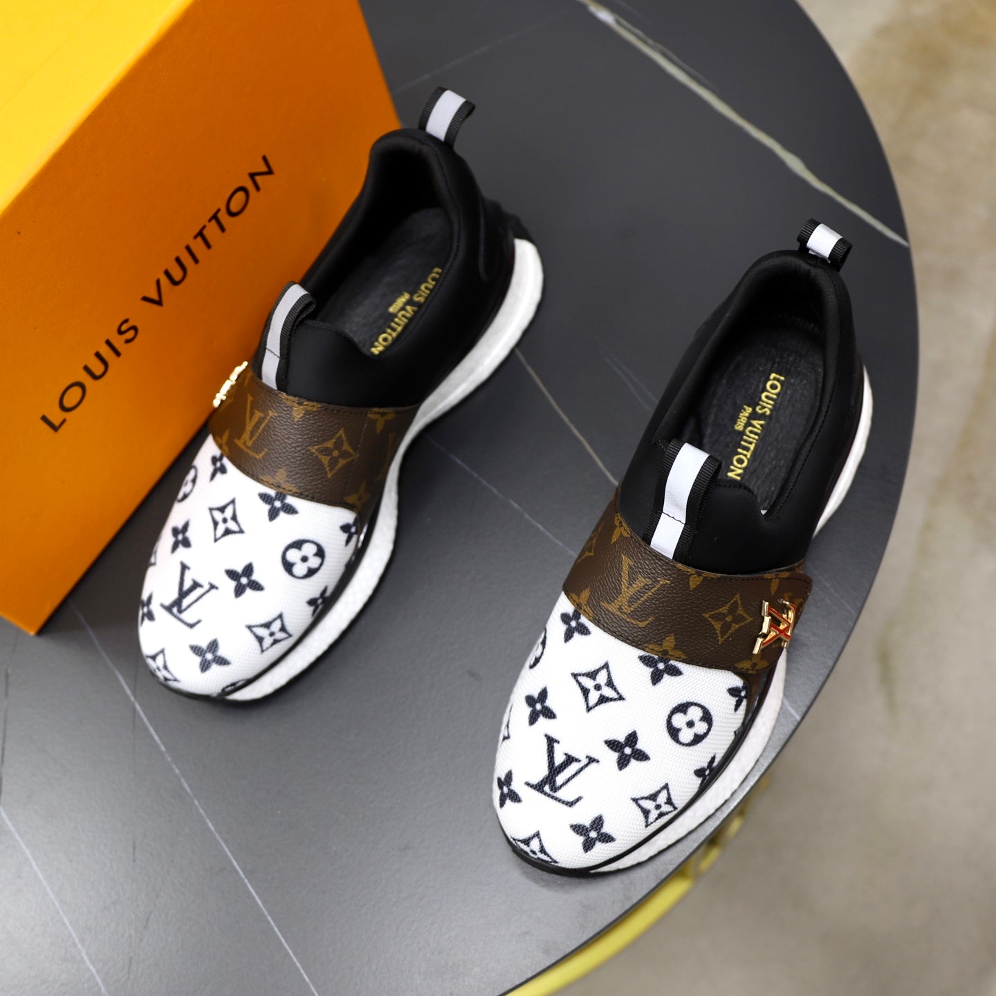 Lvv fashion print casual sneakers 0725081203