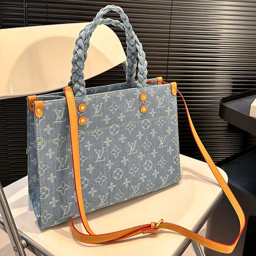 New fashion versatile denim handbag crossbody bag 1024052218