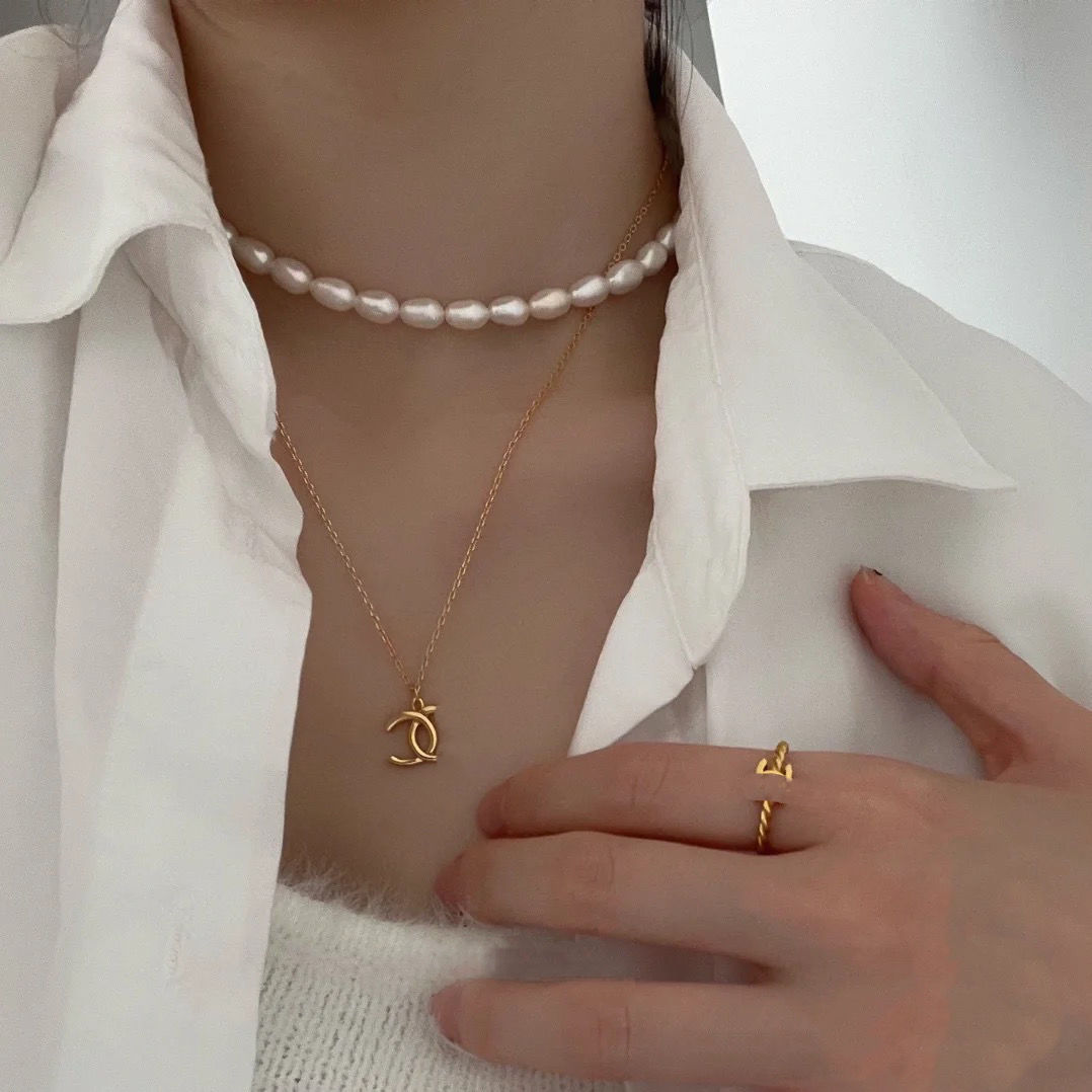 Elegant ladylike clavicle chain PD0823112203