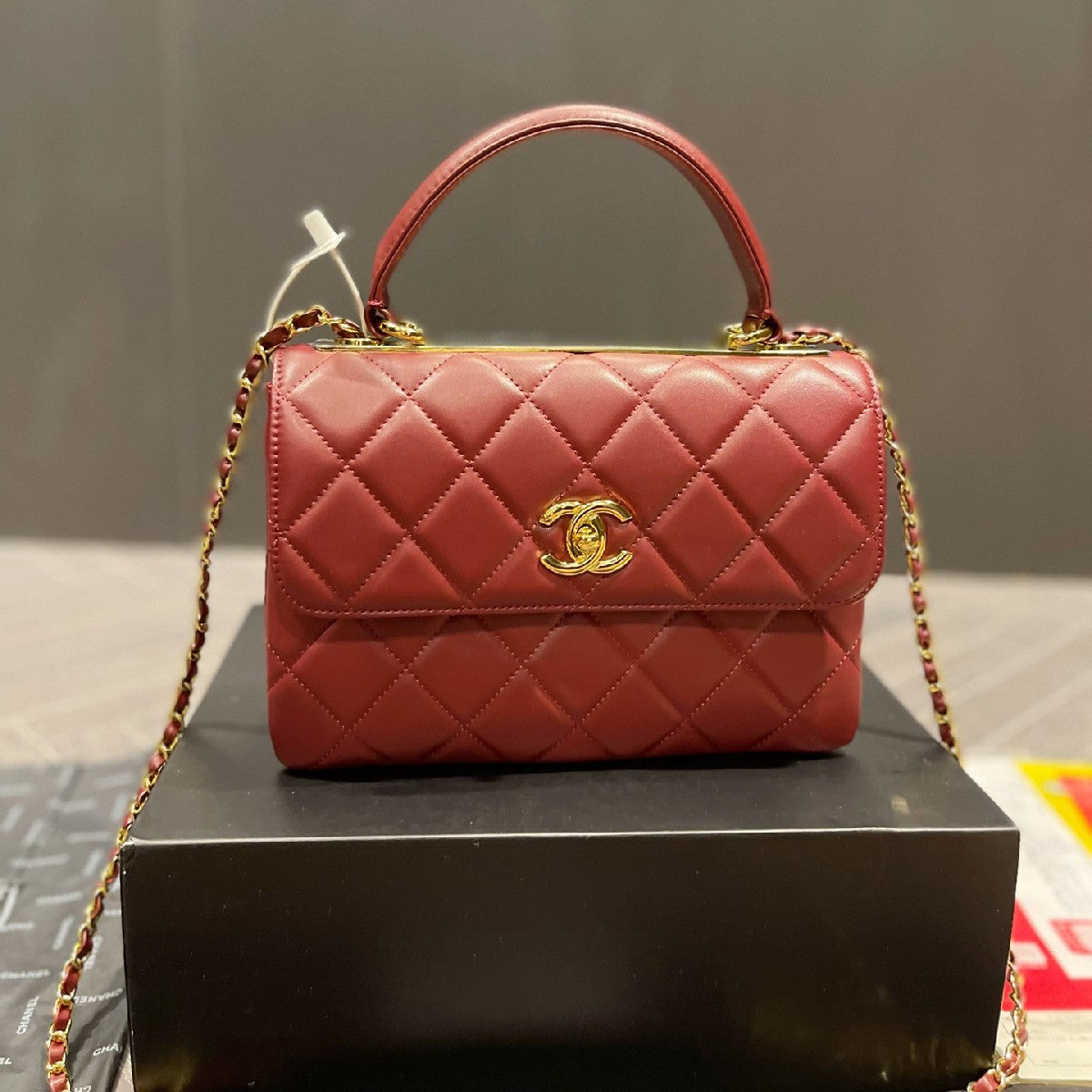 5 Colors Handbag With Top Handle