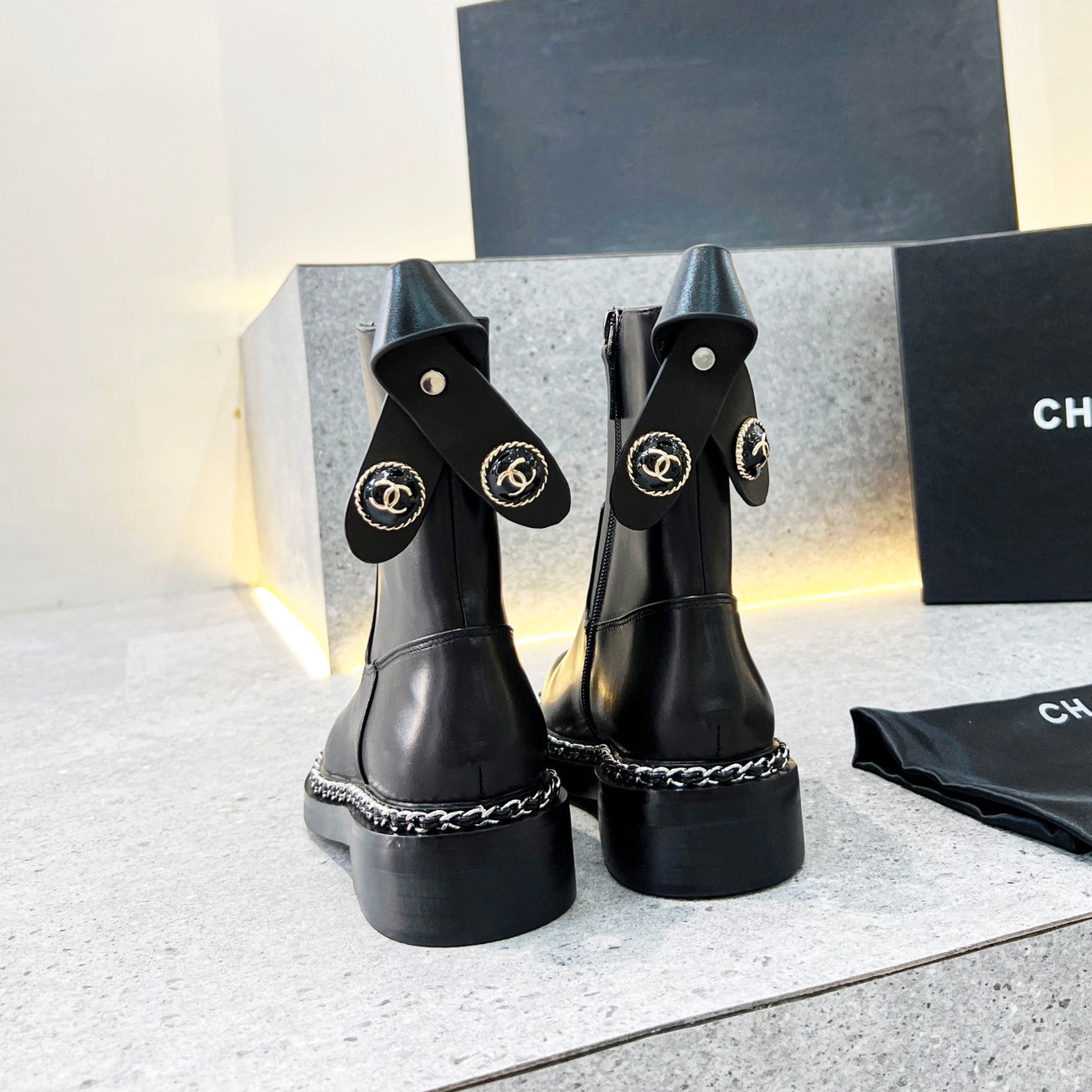 CC fashion women's leather boots XC0723112214