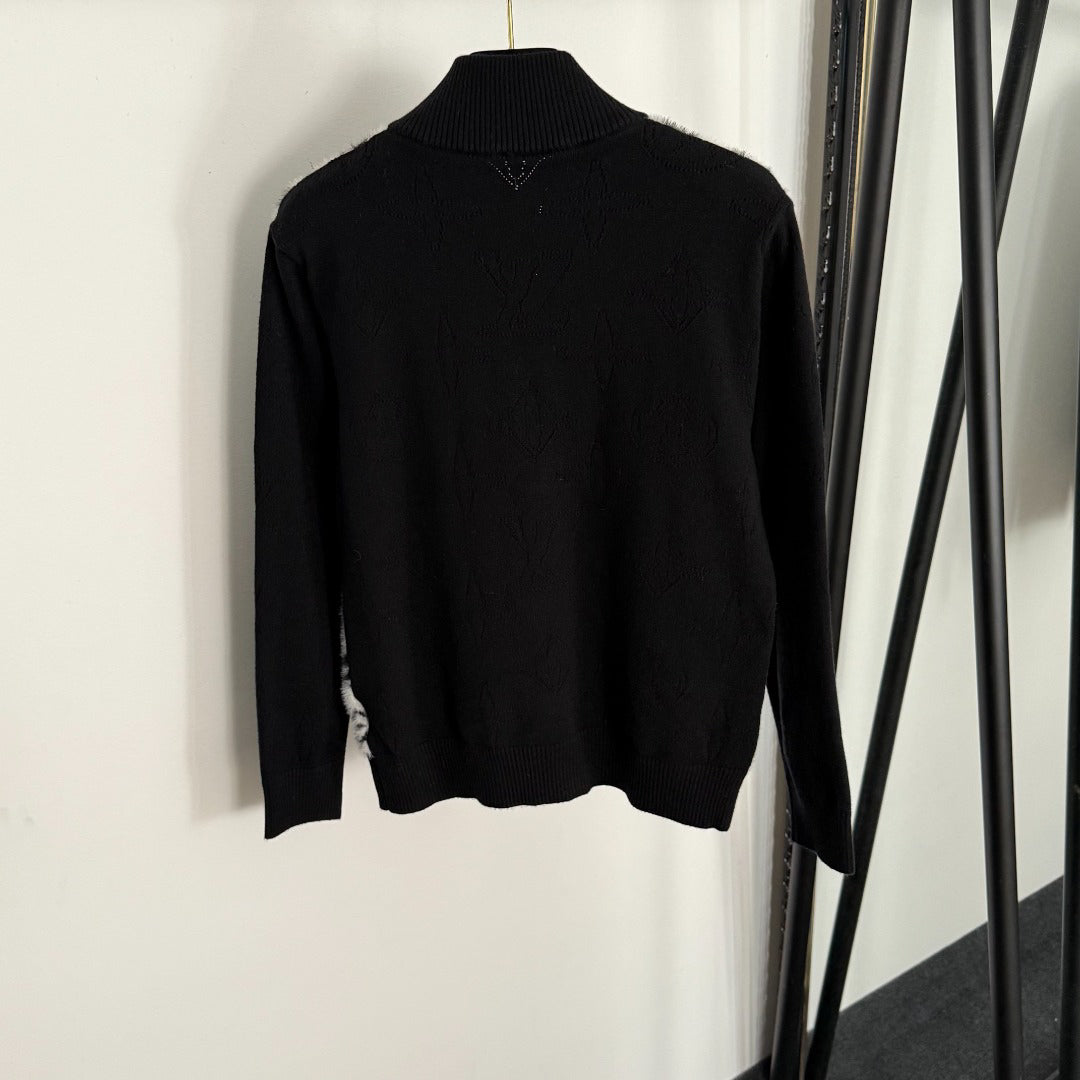 Straight-Leg Denim Pants with Large Floral Print 1025092314