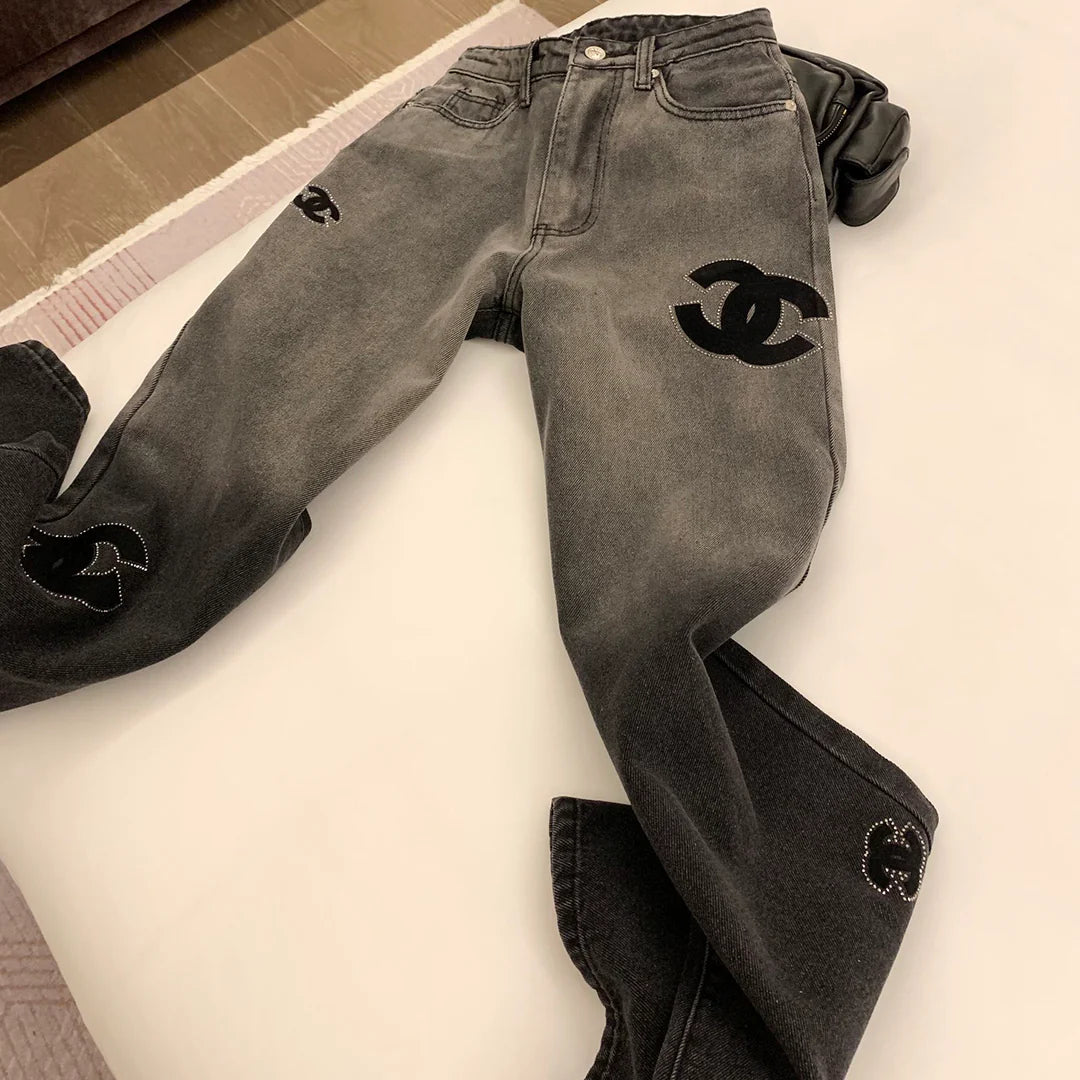 New Fashion Versatile Gradient Jeans 1024040320