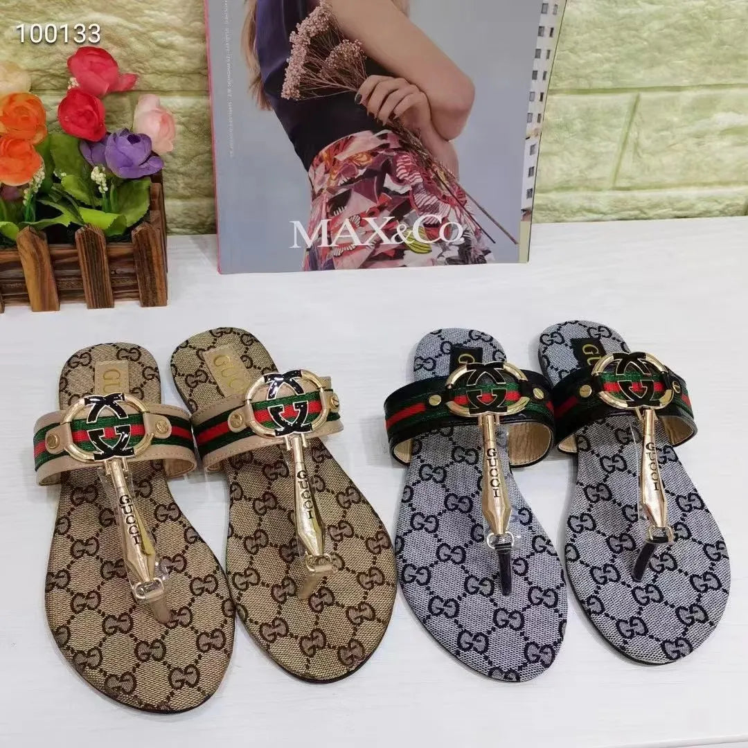 New fashion big size women slippers 1025042907