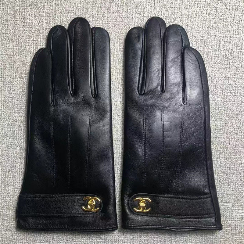 Fashion genuine leather warm gloves PD1023111701