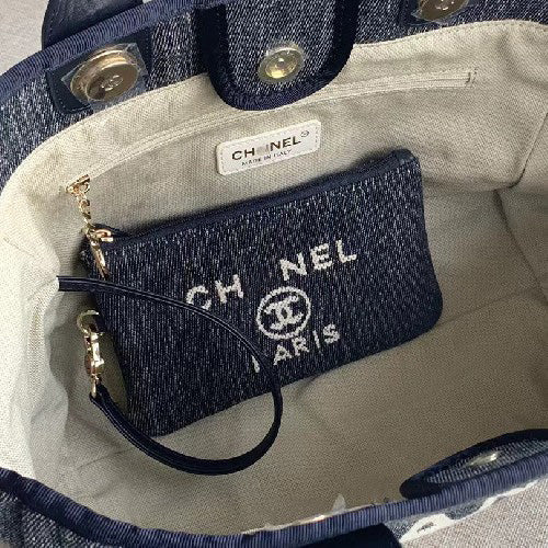 Beach Denim Canvas Bag