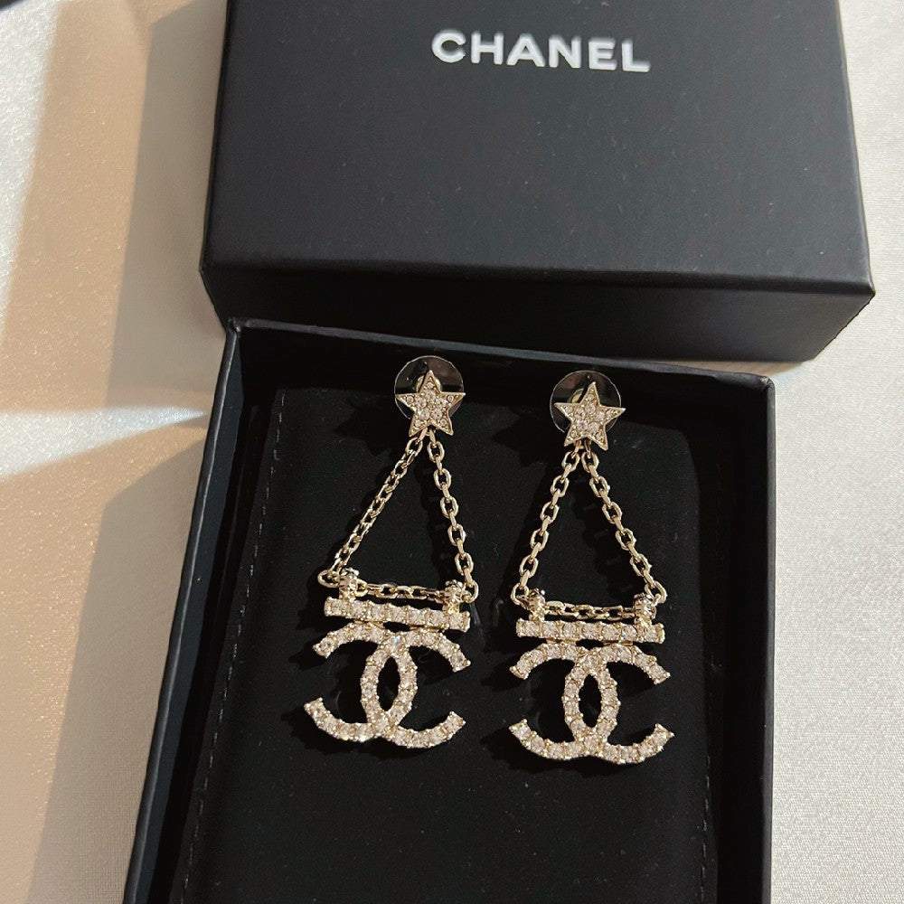 New versatile diamond tassel personalized earrings 1023122826