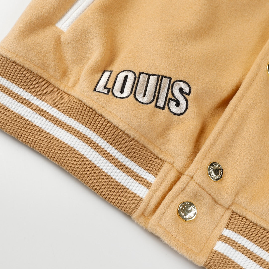 New Versatile Towel-Embroidered Baseball Jacket 1025092511