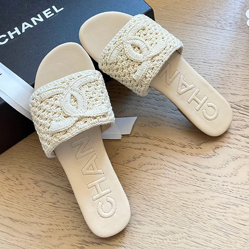 Luxury classic woven sandals 1024062508