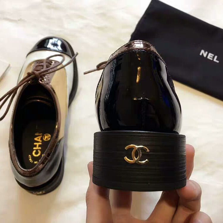 New lace up thick sole round toe shoes PD10070414