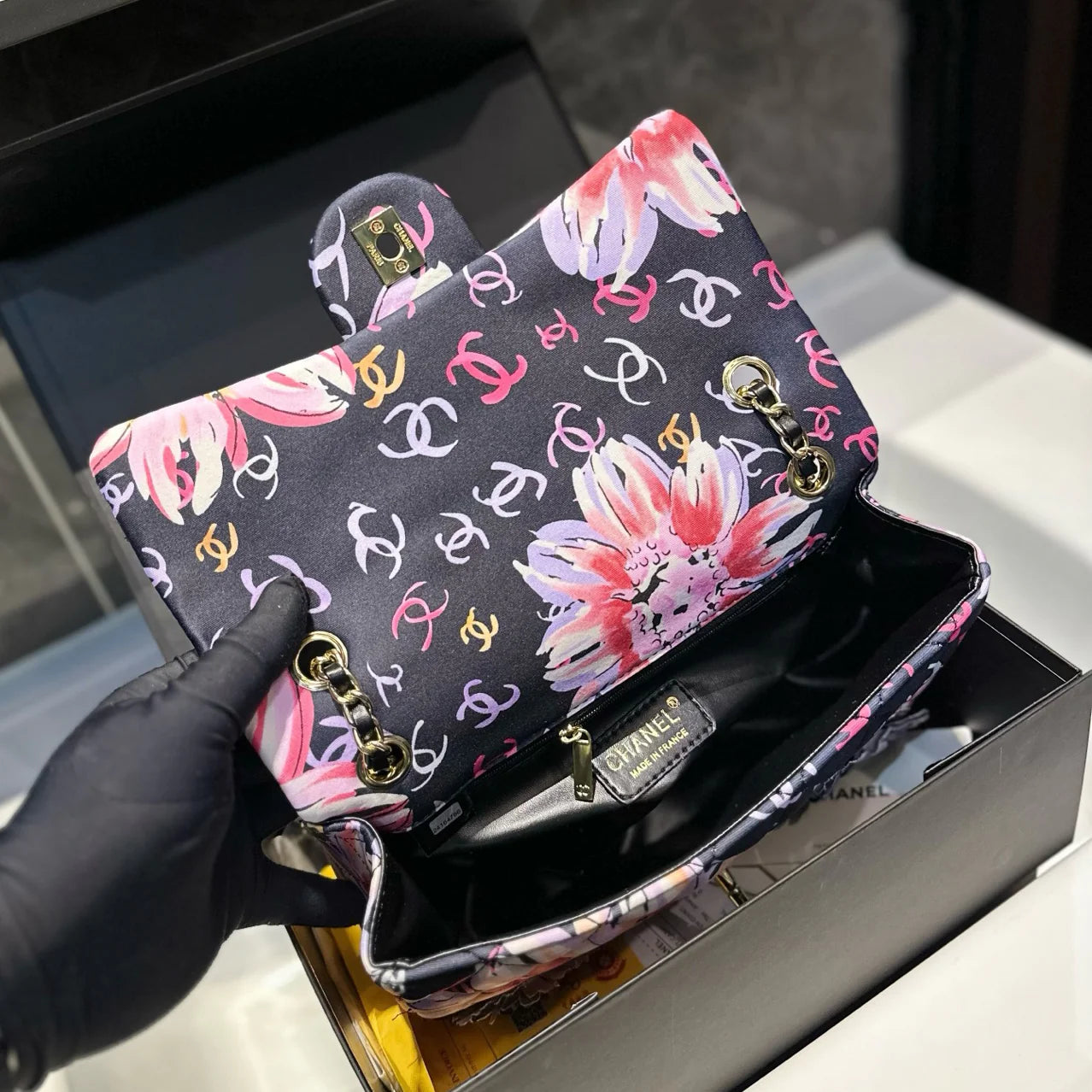 New Macaroon Floral Crossbody Bag 1025031022