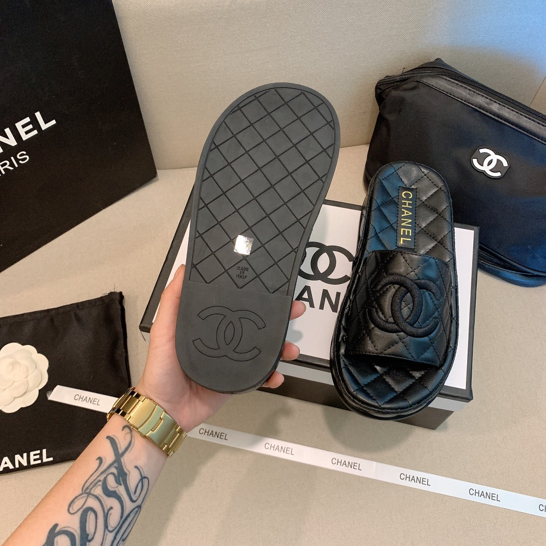 Trendy platform slippers XC0123072823