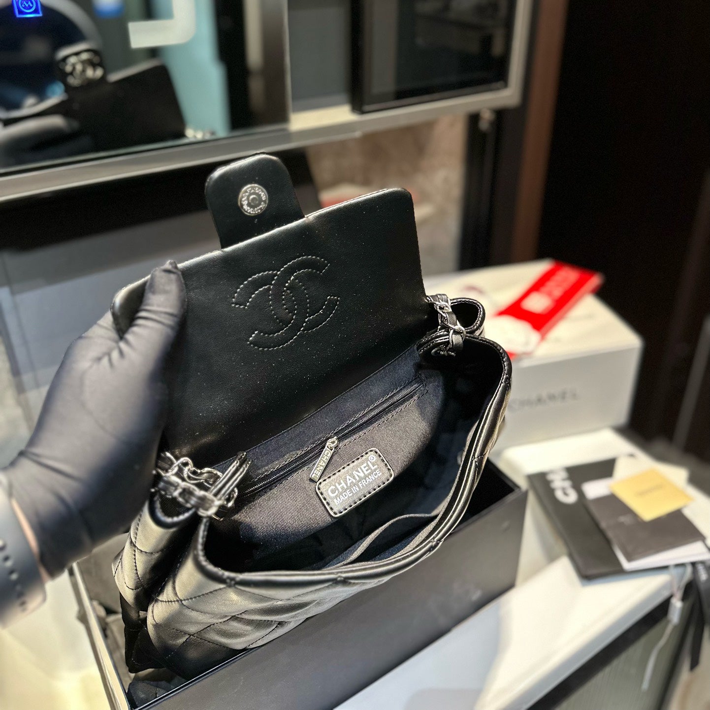 Medieval chain hobo bag 1824041704