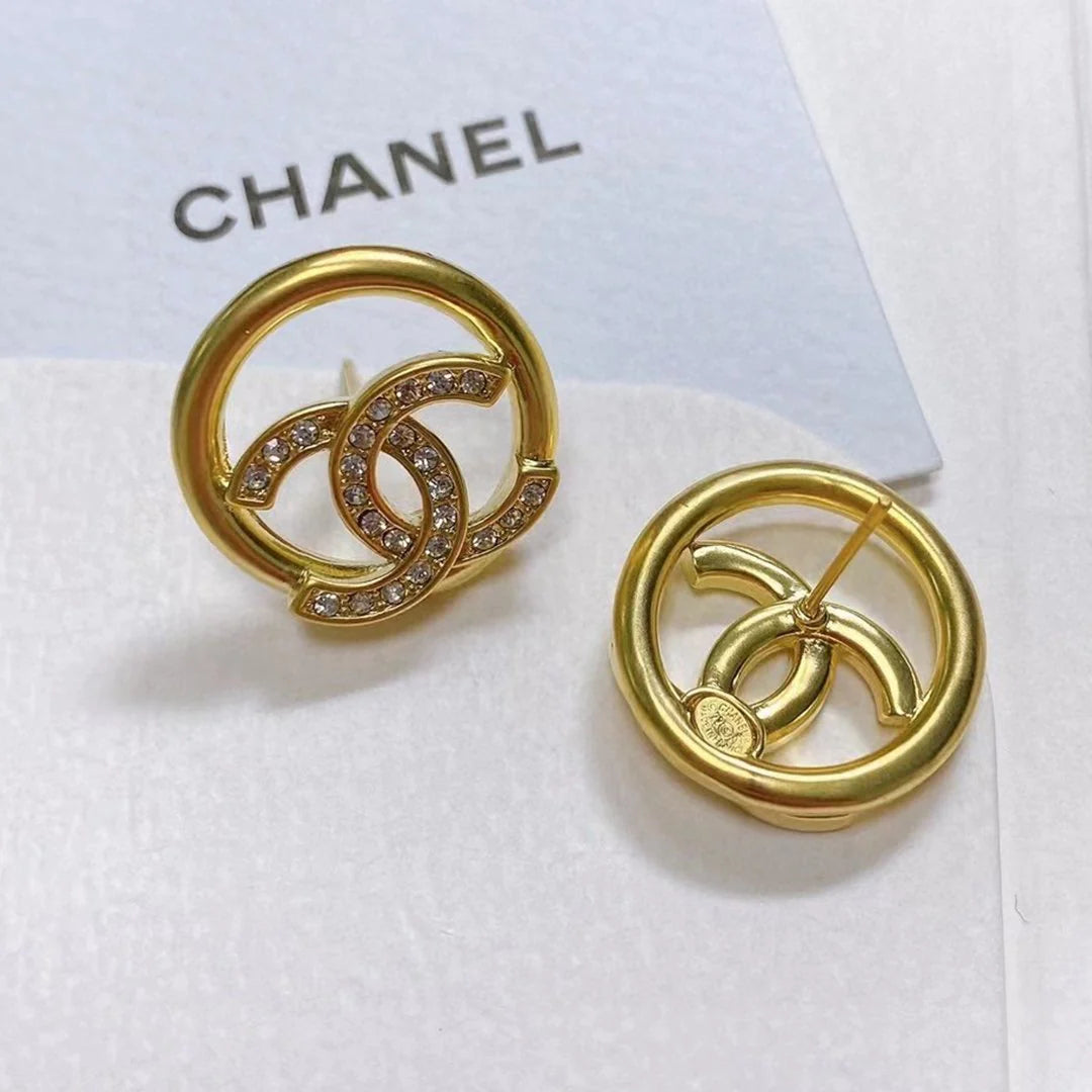 New Fashion Retro Embossed Earrings 1024022803