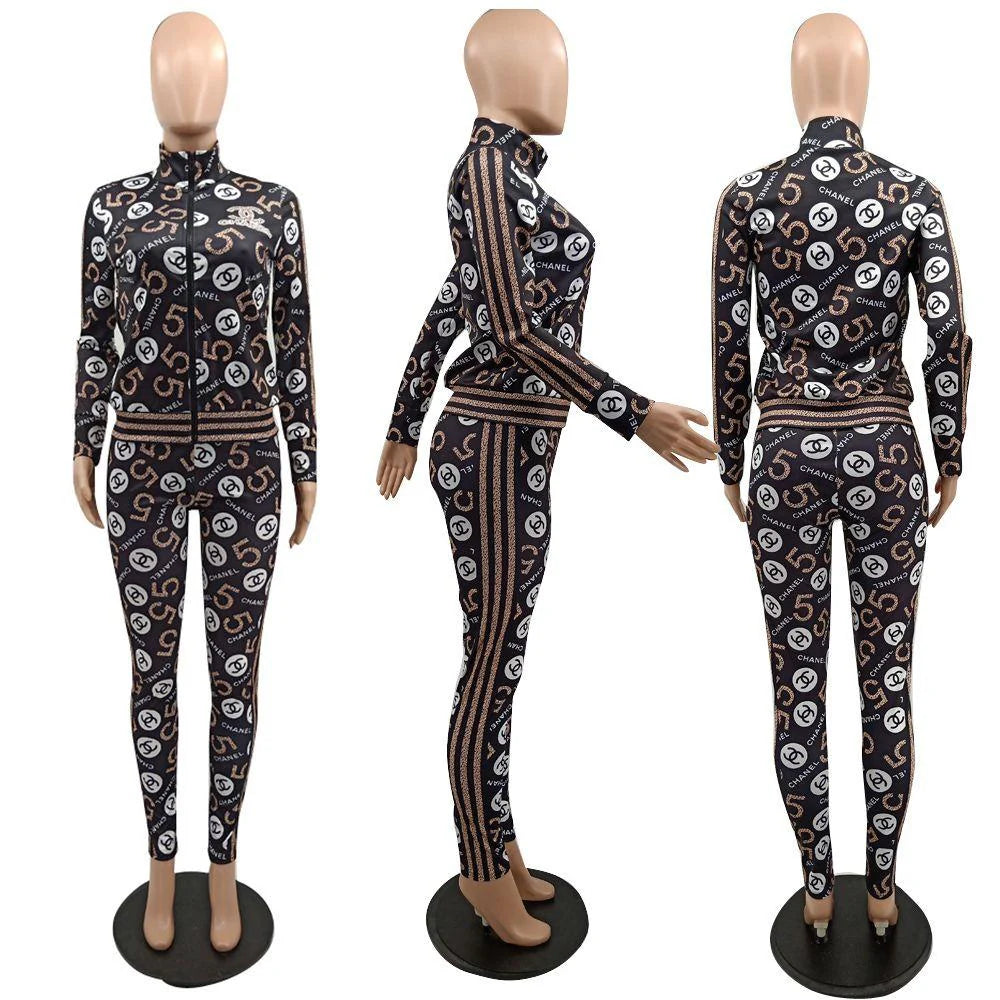 Fashion Printed Two-piece 1024072616