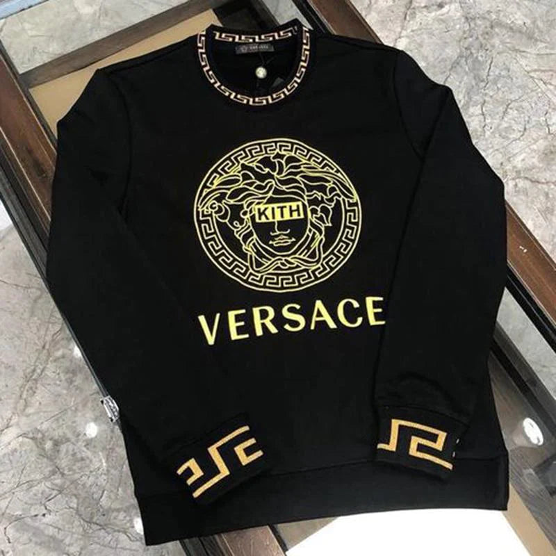 New Fashion Casual Men's Printed Long Sleeve Hoodie 1024021907