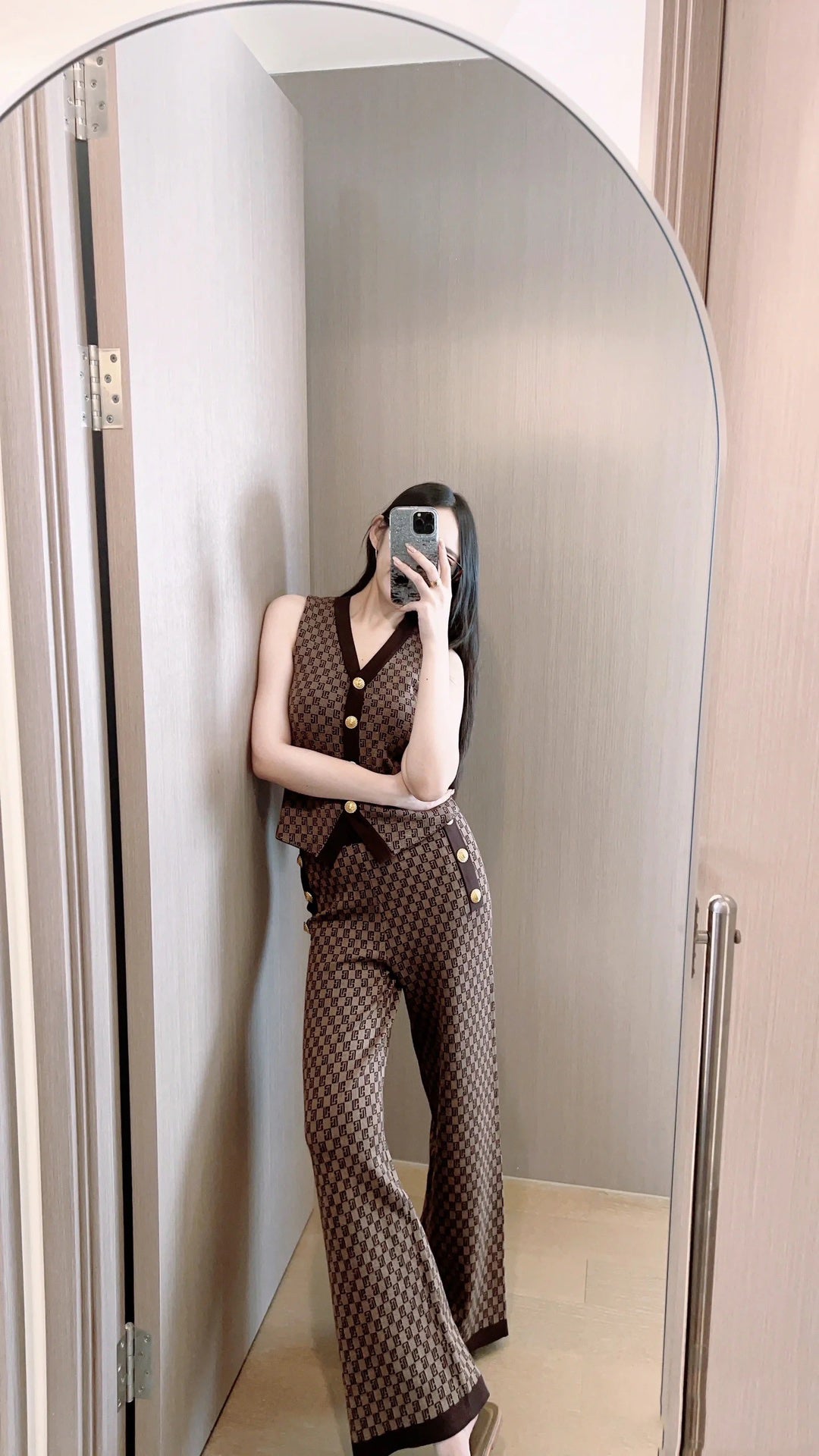 BRM printed vest set 0724090306