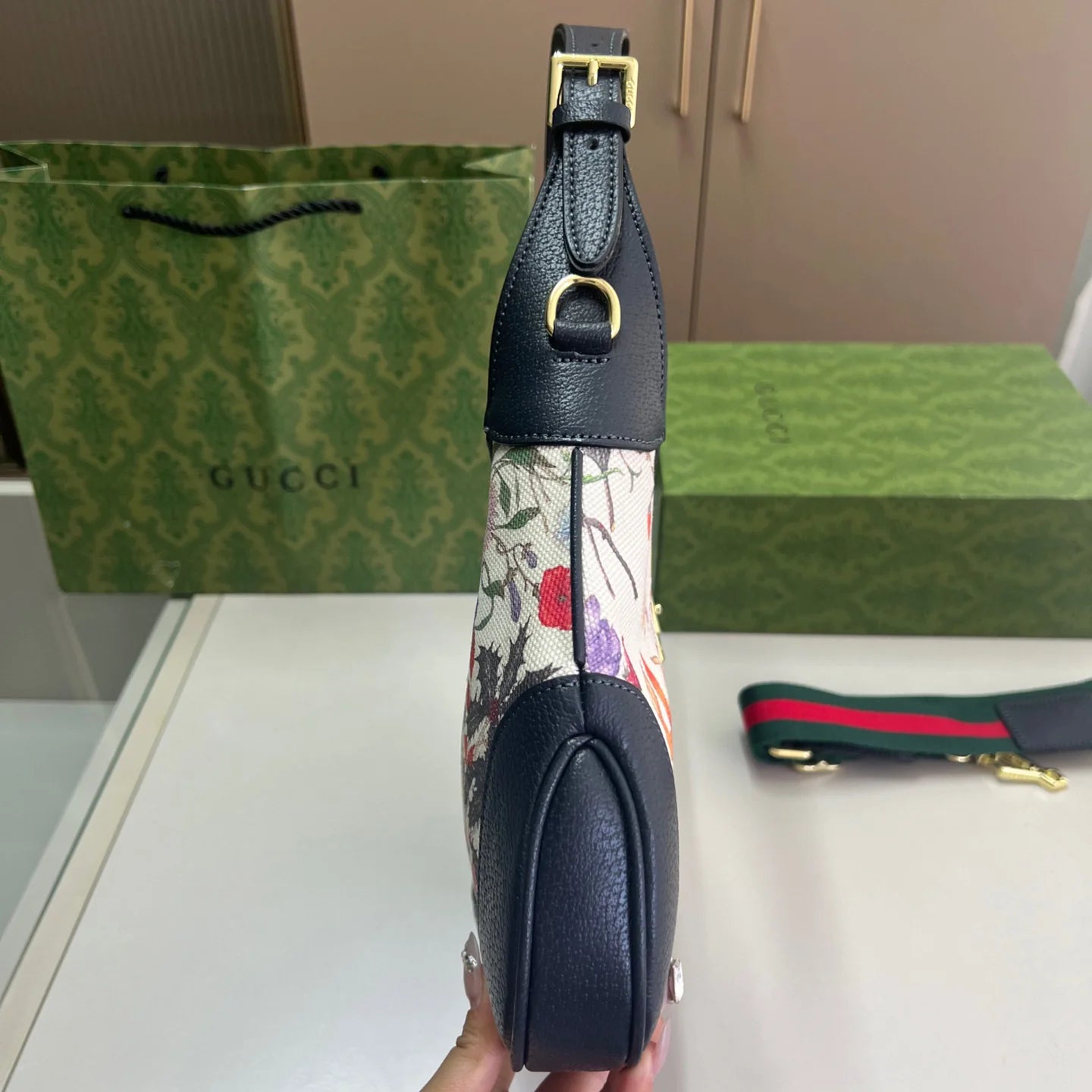 Limited Floral Jaie Crossbody Underarm Bag 1025060901