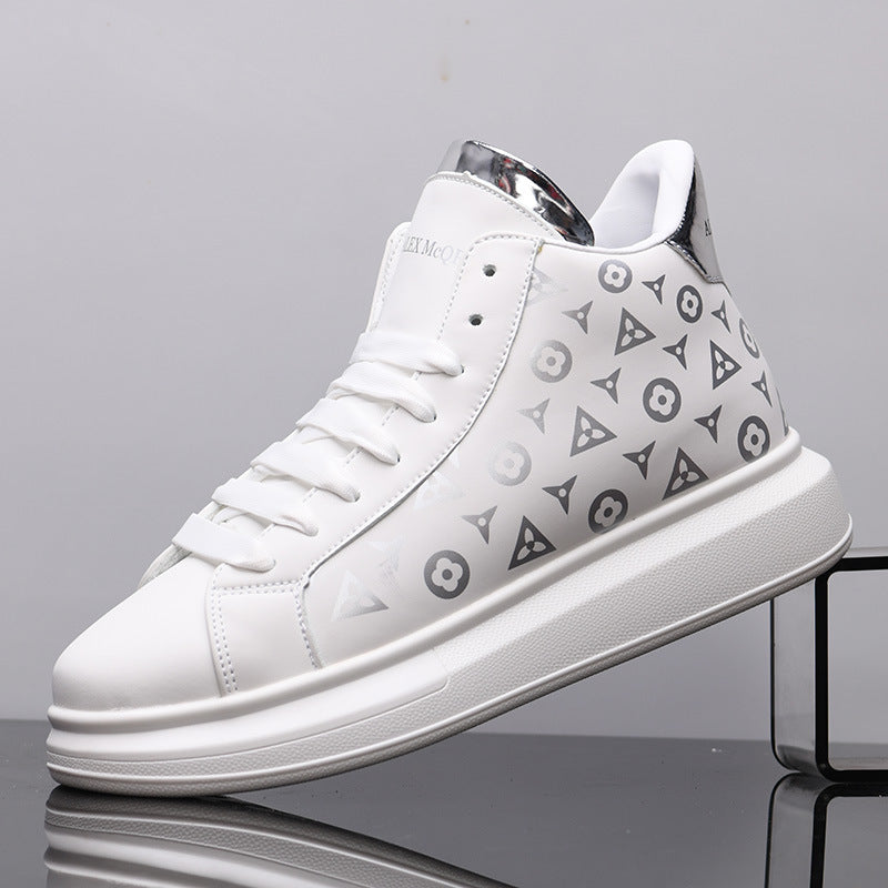 High-top men's height-increasing shoes 2025080104