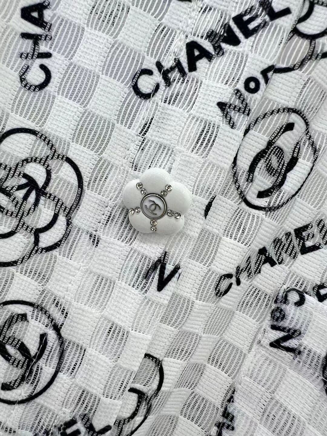 New Arrival Rhombic Printed All-Match Casual Long-Sleeved Sunscreen Shirt 1024041107