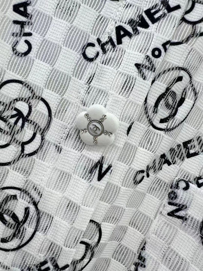 New Arrival Rhombic Printed All-Match Casual Long-Sleeved Sunscreen Shirt 1024041107