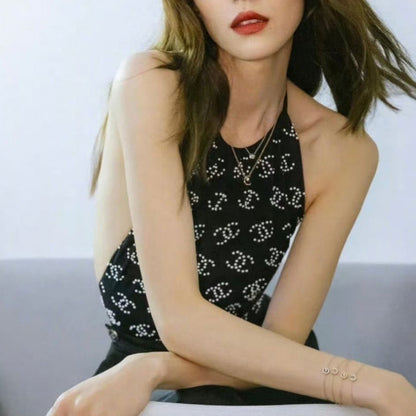 Summer New Black C Logo Women's swimwear-PD202353001