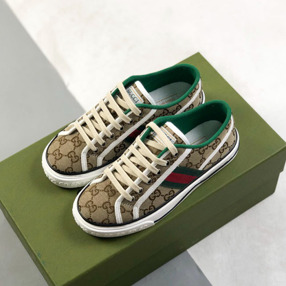 Couple Canvas Print Retro Casual Sneakers