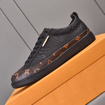 Leisure Pattern Two Tone Trendy Low-top Shoes