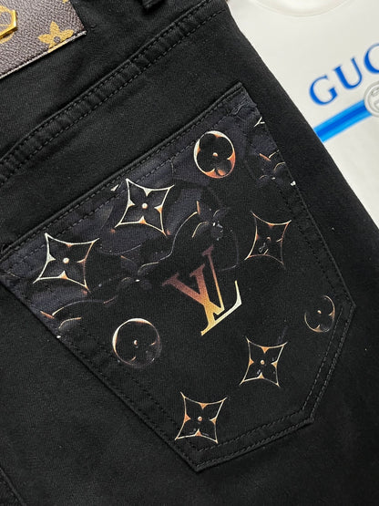 Lvv men's business casual jeans 0725092606