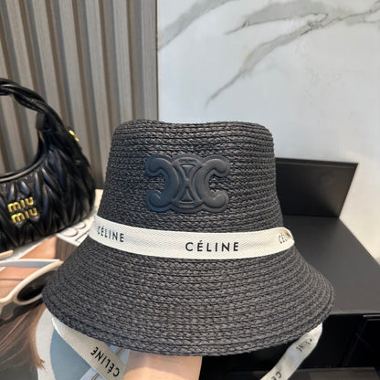 CLE Raffia woven straw hat 0725070301