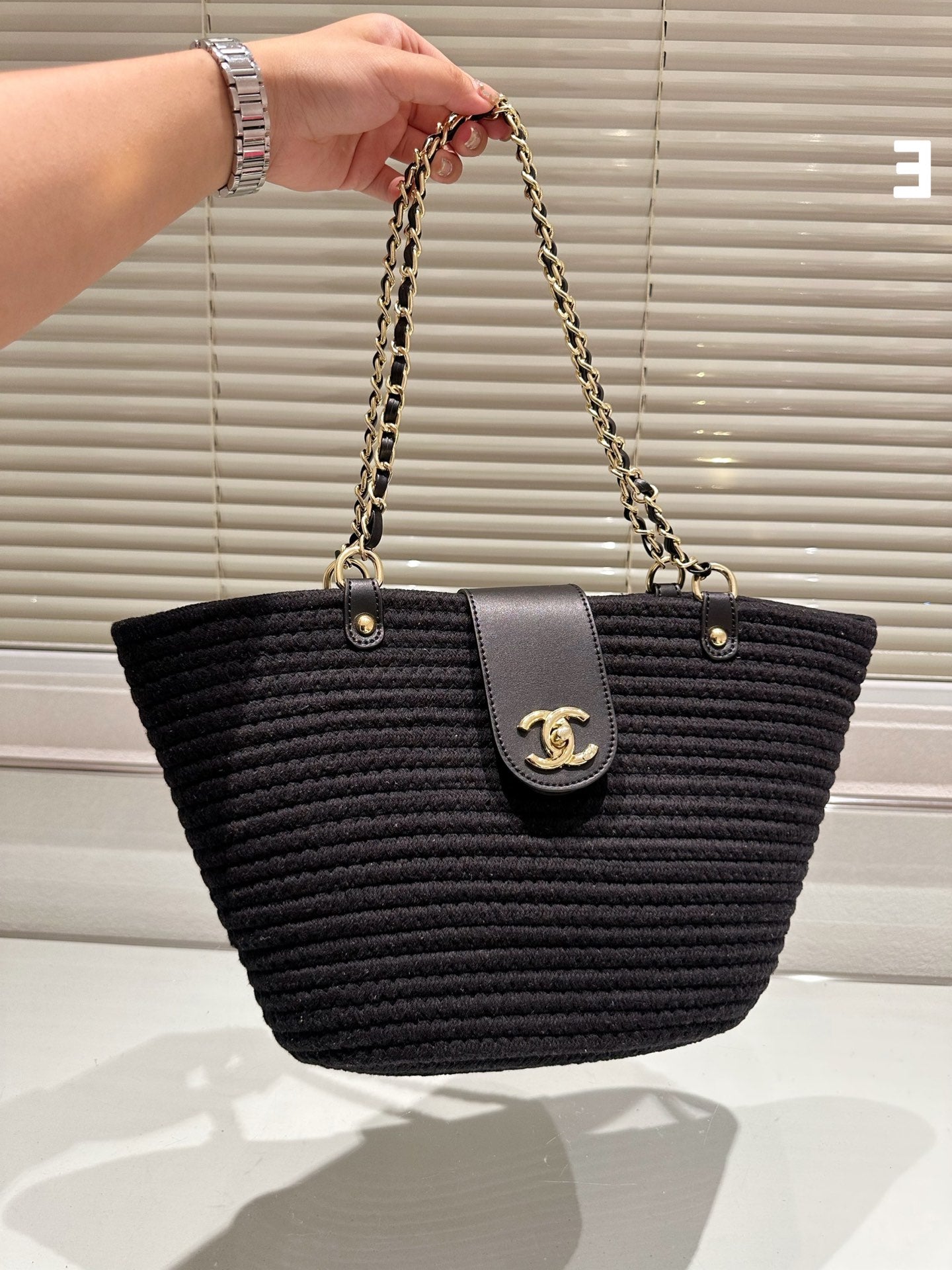 CNL summer woven leather handbag 0724041120