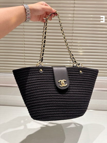 CNL summer woven leather handbag 0724041120