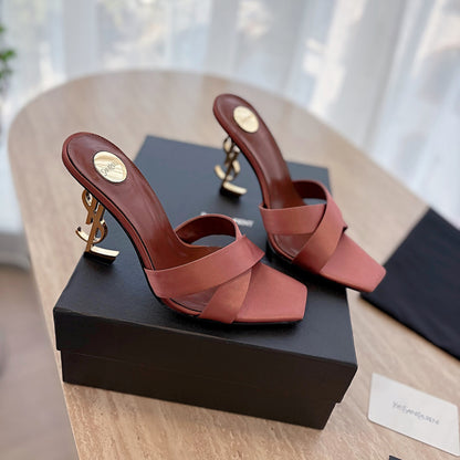 Women's stylish luxury YSL high heels