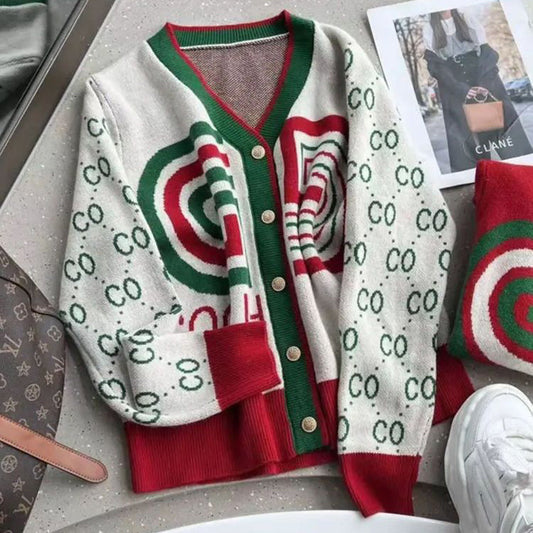 Classic Versatile Casual Knit Sweater 1025090305