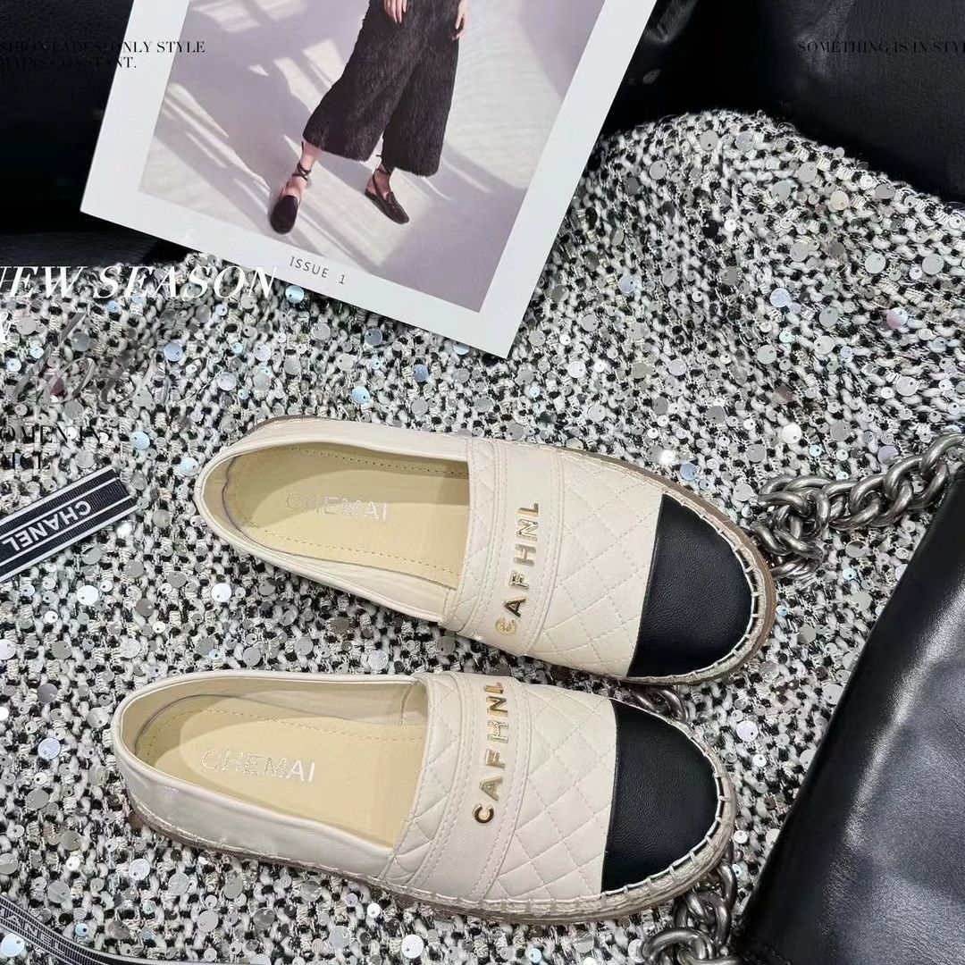 Vintage Loafers New Style Slip-on Peas Flat Fisherman Shoes 1024032524