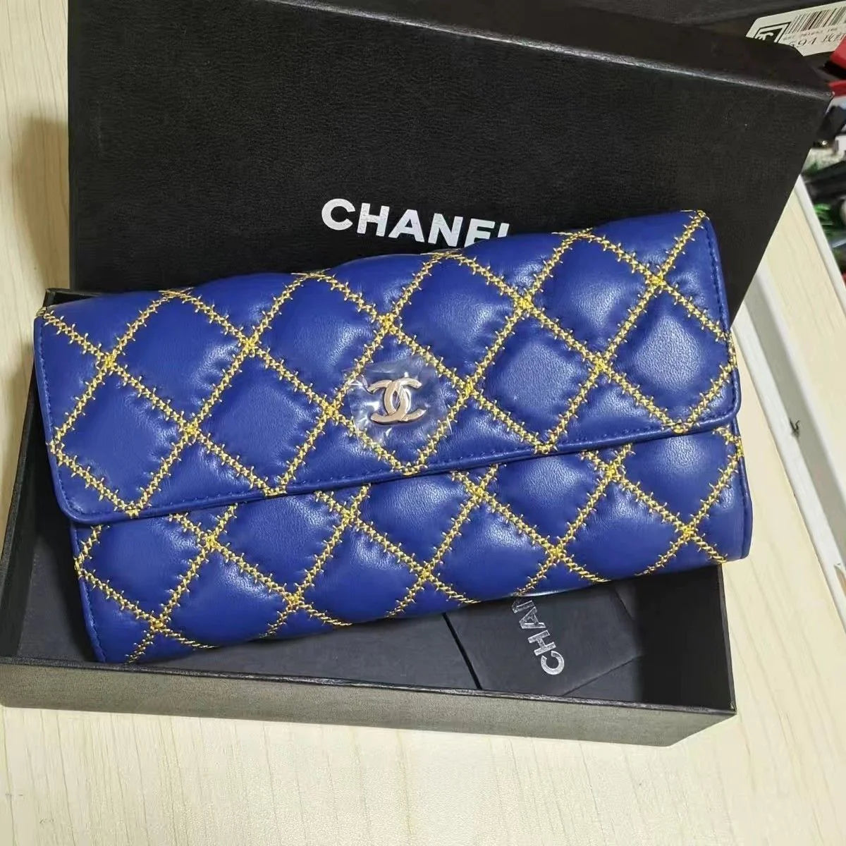 New Rhomboid Sheepskin Wallet 1024031312