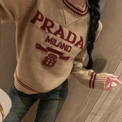 PR Long Sleeve Crewneck Sweater 1824091012