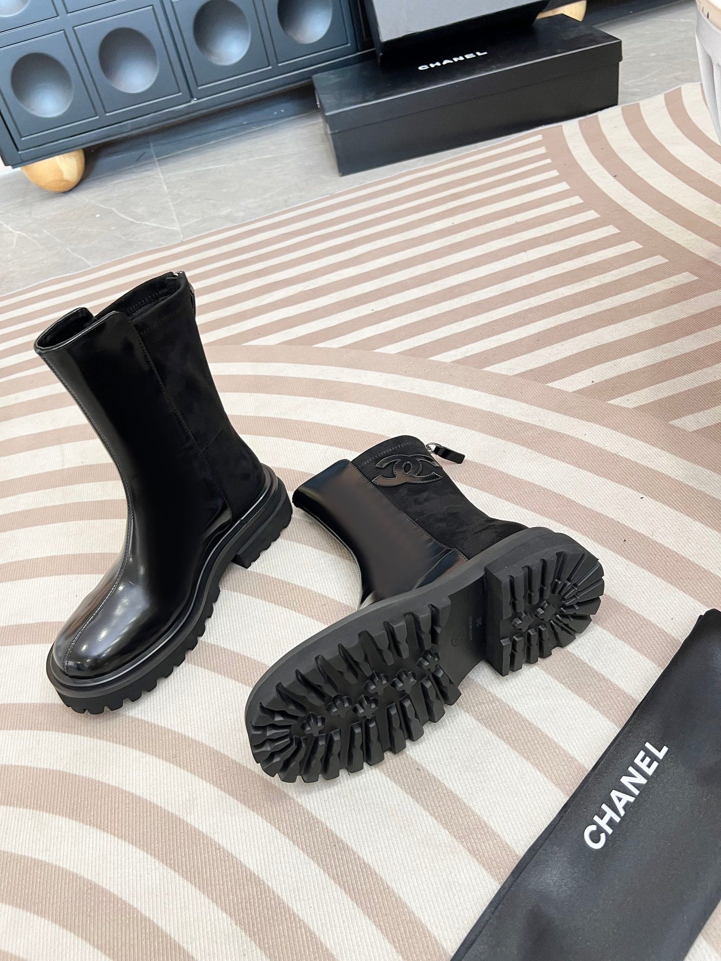 CNL Thick-soled Knight Boots 0724110504