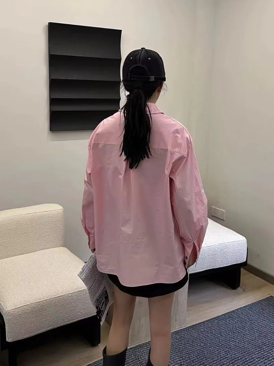 New Irregular Pullover Shirt 1024031306