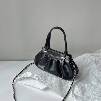 Fashion new commuter pleated cloud bag PD1023080122