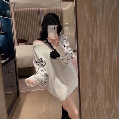 Fashion casual all-match tops PD1023072414