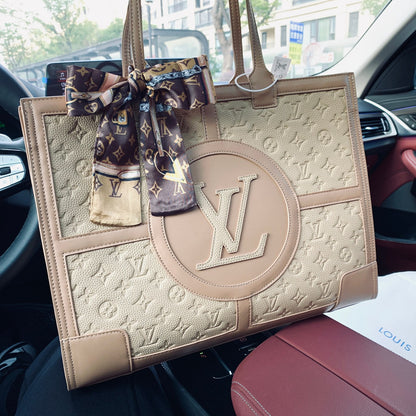 LUV fashion printed tote bag shopping bag XC0723112403