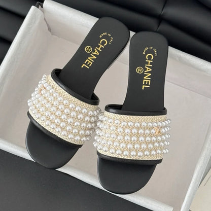 Haute Couture Pearl Collection Slippers 1025041701