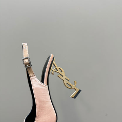 SL Fashion Rhinestone High Heel Sandals