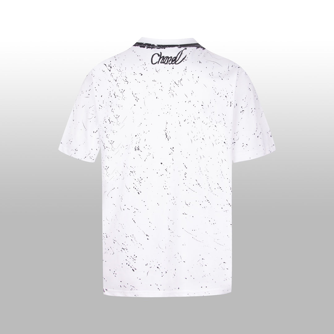 CNL hand-painted graffiti T-shirt 0724041503