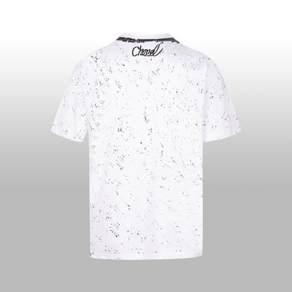 CNL hand-painted graffiti T-shirt 0724041503